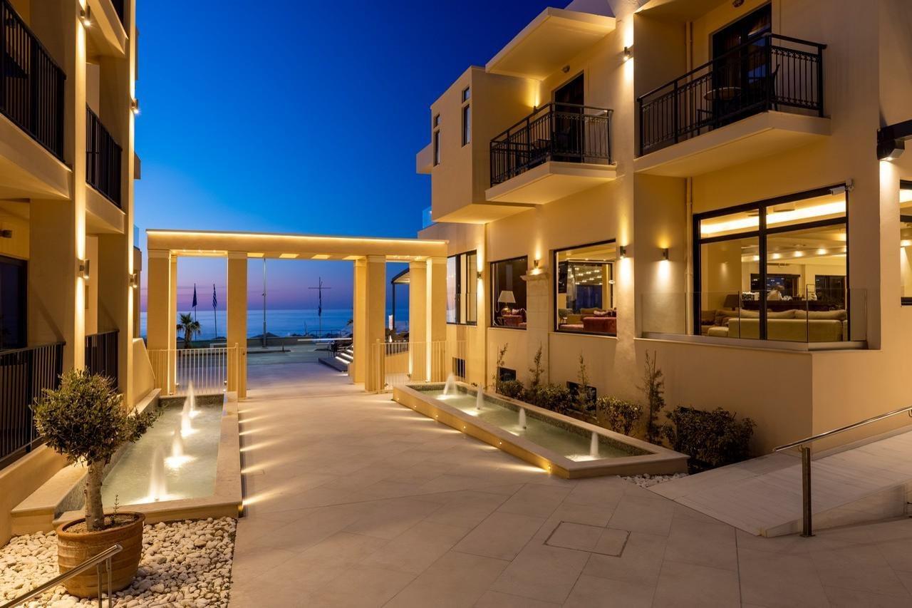 Atlantis Beach Hotel Rethymno  ภายนอก รูปภาพ